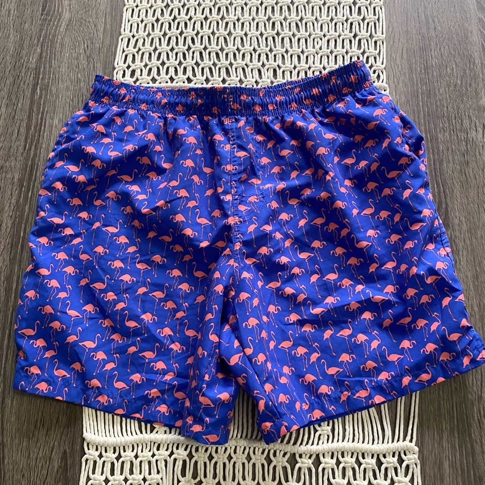 RS Surf flamingo swim trunks